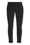 Dondup Gaubert Wool Blend Chino Pants In Black