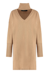 FEDERICA TOSI RIBBED KNIT DRESS