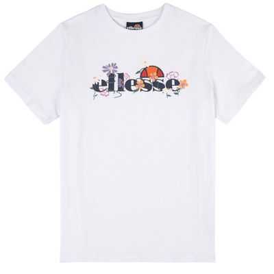 Ellesse Kids' Parlare Jr Branded T-shirt White