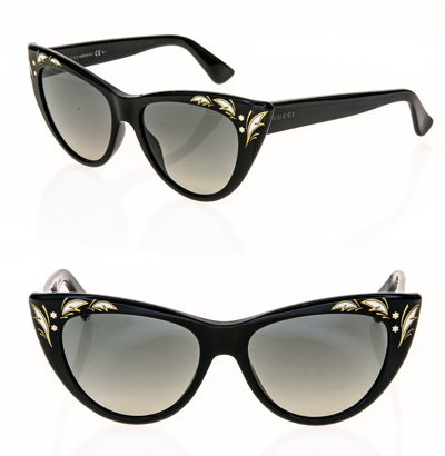Gucci Black&Gold Mother of Pearl Sunglasses Retro Gucci | Accessories | Gucci Blackgold Mother Of Pearl  main image 4