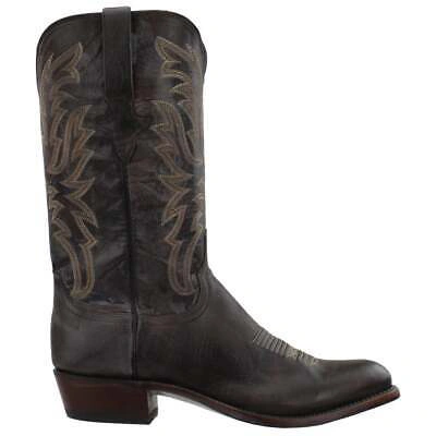 Pre-owned Lucchese N1663-r4 Milo Goat Round Toe Mens Boots 