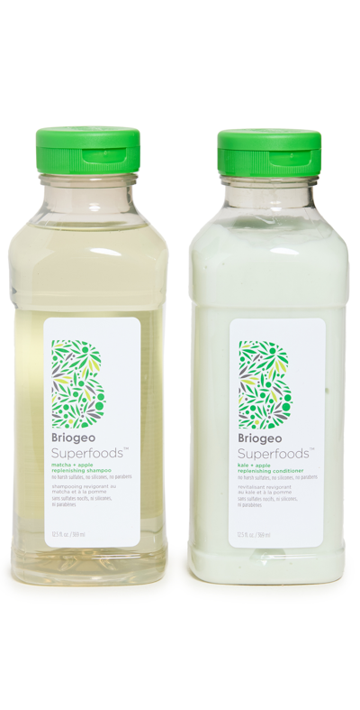 Briogeo Superfoods Apple Matcha + Kale Shampoo And Conditioner Pack