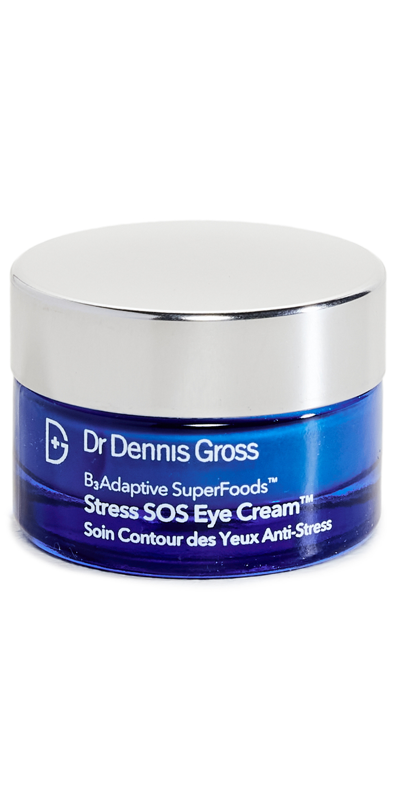 Dr Dennis Gross Stress Sos Eye Cream In Blue
