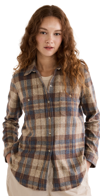 Faherty Legend Plaid Flannel Button-up Shirt In Bozeman Plaid