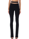 Andreädamo Andreādamo Black Ribbed Trousers In Black