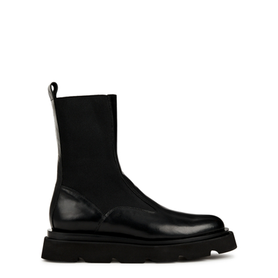 Atp Atelier Moncalieri 50 Leather Chelsea Boots In Black