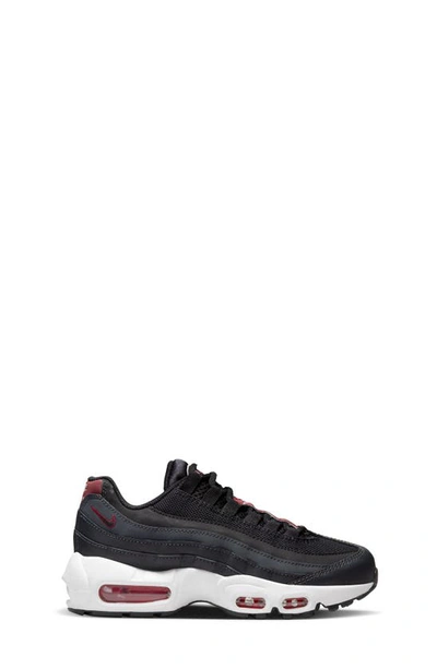 Nike Air Max 95 Recraft Big Kids' Shoes In Anthracite/black/team Red