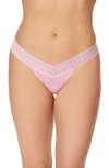 Hanky Panky Dream Low Rise Thong In Cotton Candy
