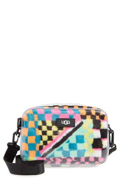 Ugg Janey Ii Shoulder Bag In Black Multi Checks