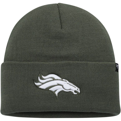 47 '  Green Denver Broncos Haymaker Cuffed Knit Hat