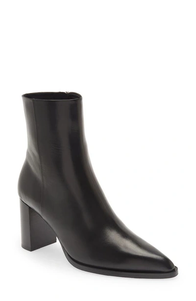 Aeyde Gloria Pointed Toe Bootie In Black