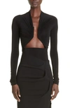 Rick Owens Asymmetric Cashmere And Wool Maxi Skirt In Black