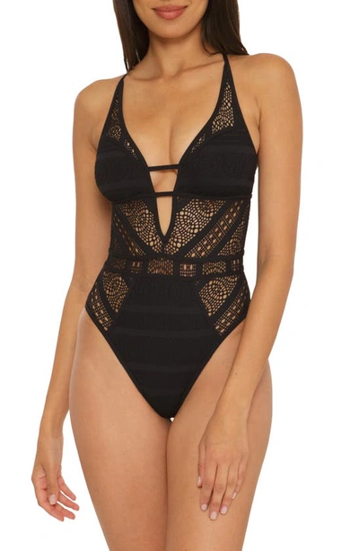 Becca Colour Play One-piece Swimsuit In Black
