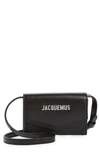 Jacquemus Le Porte Azur Leather Crossbody Bag In Black 990