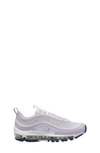 Nike Kids' Air Max 97 Sneaker In White/ Silver/ Violet Frost