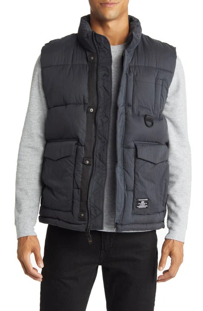 Alpha Industries Puffer Utility Vest In Black ModeSens
