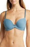 Wacoal La Femme Underwire T-shirt Bra In Bluestone