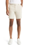 Peter Millar Men's Pilot Flat Front Shorts In Stone