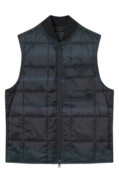 Wood Wood Perze Quilted Vest In Black