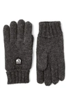 Hestra Wool Blend Glove In Charcoal