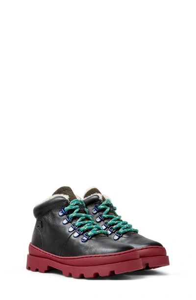 Camper Brutus Faux-shearling Lined Boots In Black2