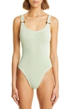 HUNZA G DOMINO ONE-PIECE SWIMSUIT