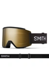 Smith Squad Mag™ 186mm Snow Goggles In Black / Chromapop Black Gold