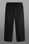 Cos The Wide-leg Tuxedo Trousers In Black