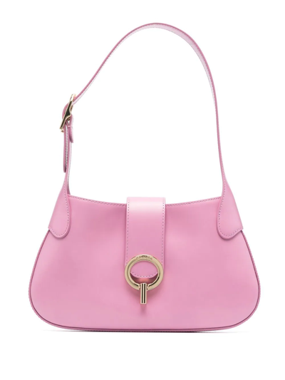 Sandro Janet Shoulder Bag In Pink