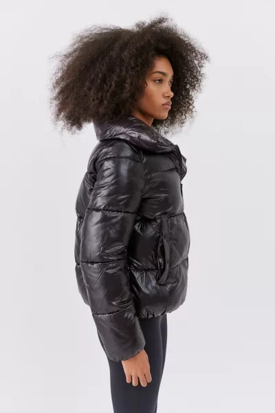 Save The Duck Isla Puffer Jacket In Black