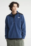 The North Face Alpine Polartec 200 Quarter-zip Jacket In Dark Blue