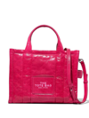 Marc Jacobs Medium The Shiny Crinkle Tote Bag In Pink