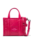 Marc Jacobs The Shiny Crinkle Mini Tote In Pink