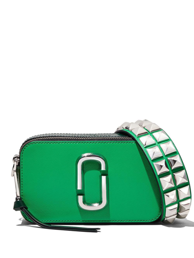 Marc Jacobs Snapshot Studded Bag In Fern Green