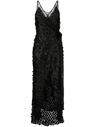 Manning Cartell Supreme Extreme Sequinned Dress In Black