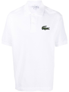 LACOSTE EMBROIDERED-LOGO SHORT-SLEEVE POLO SHIRT