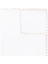 Brunello Cucinelli Contrasting-trim Detail Handkerchief In Weiss