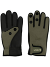 Barbour Logo-thumb Grippy Gloves In Grün