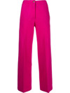 Seventy Womens Purple Other Materials Pants In Rosa