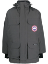 Canada Goose Expedition Parka With Multiple Utility Pockets In Grau