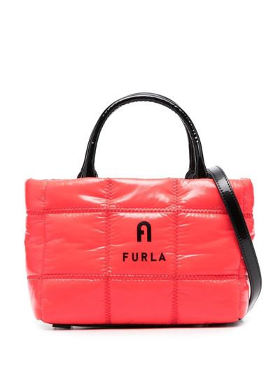 Furla Nylon Opportunity Mini Tote Bag In Multicolor
