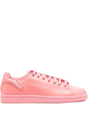 Raf Simons Pink Orion Low-top Leather Sneakers