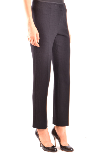 Armani Collezioni Trousers In Black