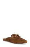 Steve Madden Fleur Pointed Toe Mule In Cognac Suede