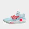 Nike Men's Kd Trey 5 X Basketball Sneakers From Finish Line In Blue Chill/mint Foam/glacier Blue/bright Crimson/deep Royal Blue