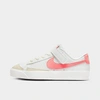Nike Blazer Low '77 Little Kids' Shoes In Summit White/coconut Milk/pink Foam/pink Gaze
