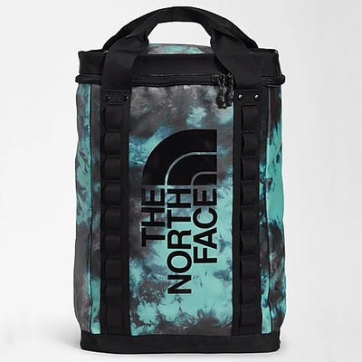 The North Face Inc Explore Fusebox Daypack In Wasabi Ice Dye Print