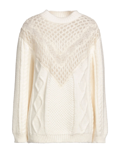 Red Valentino Sweaters In Ivory