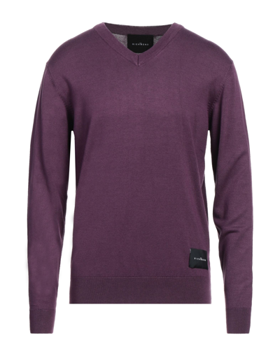 John Richmond Sweaters In Purple