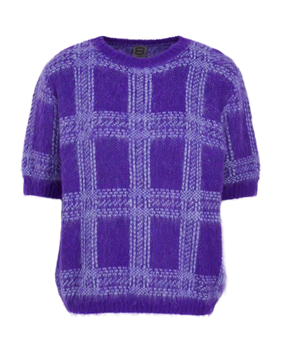 8 By Yoox Sweaters In Purple